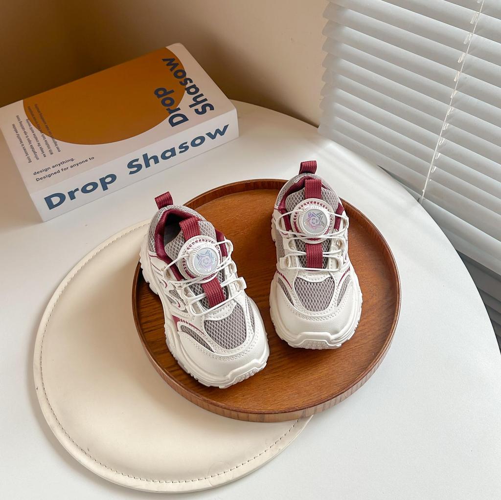 Kids' Spring & Autumn 2026 Breathable Lightweight Running Sneakers - Boys' and Girls' Casual Sports Shoes