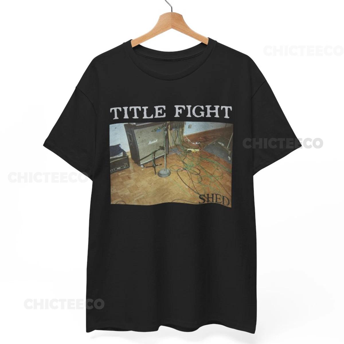 

Футболка Title Fight, Shed Tee, Basement, Современный цвет, Citizen, Joyce , Футболка унисекс 4XL