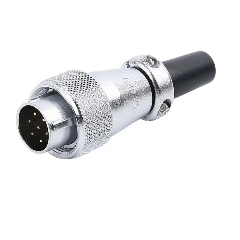 WEIPU WS16 TQ+ZQ Waterproof Cable Wire Connector Male Plug Female Socket Electrical Automation Aviation Adapter 2 3 4 5 7 9 Pin