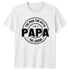 The Unisex The Myth Papa The Legend Unisexs TShirt Fathers Day Gift