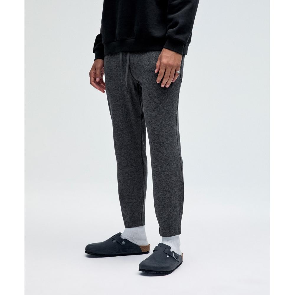 

Lululemon Мягкие зауженные брюки из джерси, укороченные, меланжевые, черные, меланжевые, графитово-серые XXL/28