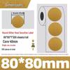 Silver Thermal Adhesive Printable Food Label