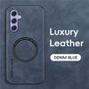 Magnetic Retro Leather Soft Case For Samsung Galaxy A55 A15 A25 A35 Wireless Charging Phone Case Cover