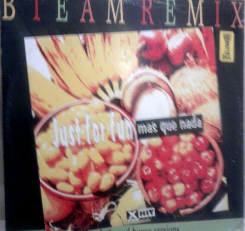 12inch Record JUST FOR FUN - Mas Que Nada (B-Team Remix) XHIT001798 X-Hit Indilabel 1998 Italy Dance & Electronica Used