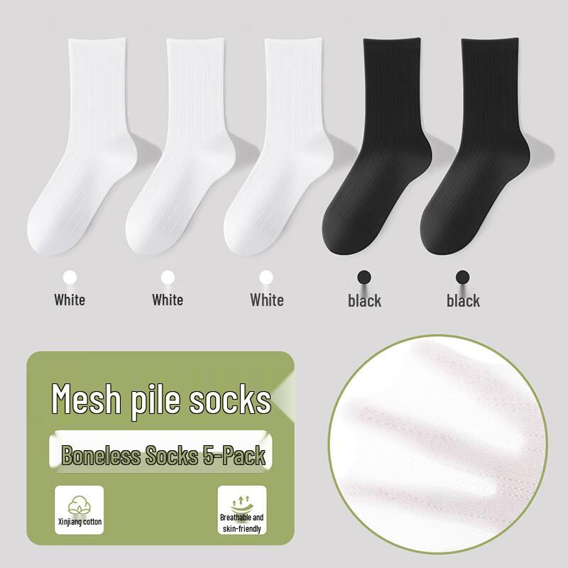 

Hengyuanxiang Women s Summer Breathable Cotton Slouch Socks