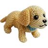 DIY Beaded Dog Embroidery Kit Handcraft Beadwork Animal Model Kit with Materials and Instructions for Beginners and Adults