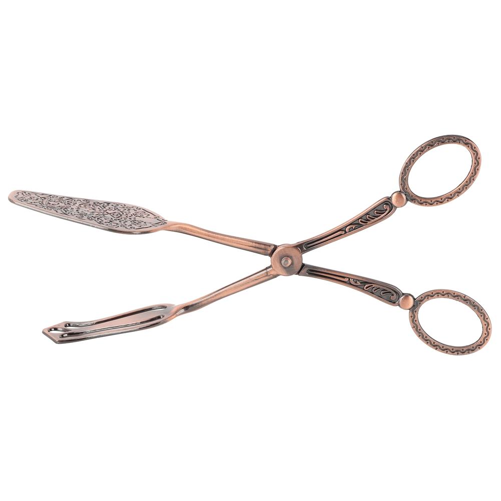 Retro Elegant Zinc Alloy Bread Tong Cooking Baking Kitchen Food Clip