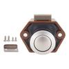 Zinc Alloy Diameter 20mm Camper Car Push Lock RV Caravan Boat Drawer Latch Button door Locks For Furniture Hardware