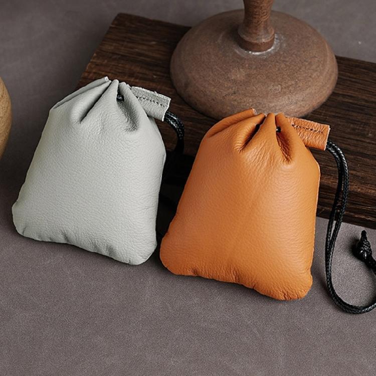 Handmade Leather Jewelry Gift Pouch Protective Travel Organizers for Bracelets Rings Packaging Solution