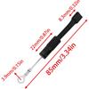 Lovelysp Universal Microwave Diodes CL04-12 0.5A 12KV High Voltage Diode Compatible with Most Microwave Ovens 2PCS (Black)
