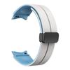 Sport-Silikonarmband für Samsung Galaxy Watch 7 6 4 5 40mm 44mm/5 Pro Armband 6 4 Classic 47/46/43mm Magnetverschluss Uhrenarmband