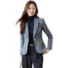 Women's Petite Wool Blazer - Stylish & Versatile Short Suit for Autumn/Winter 2025