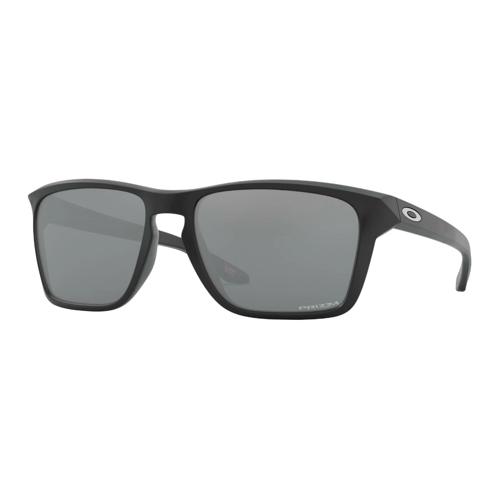 

Oakley Temple Embellishment Square Sunglasses Unisex Couple Black 58 чёрный
