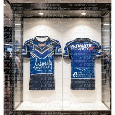 Australian Rugby League Short Sleeved Football Jersey for Fans Men's T-shirt 3D Printed Outdoor T-shirt for Men's Clothing