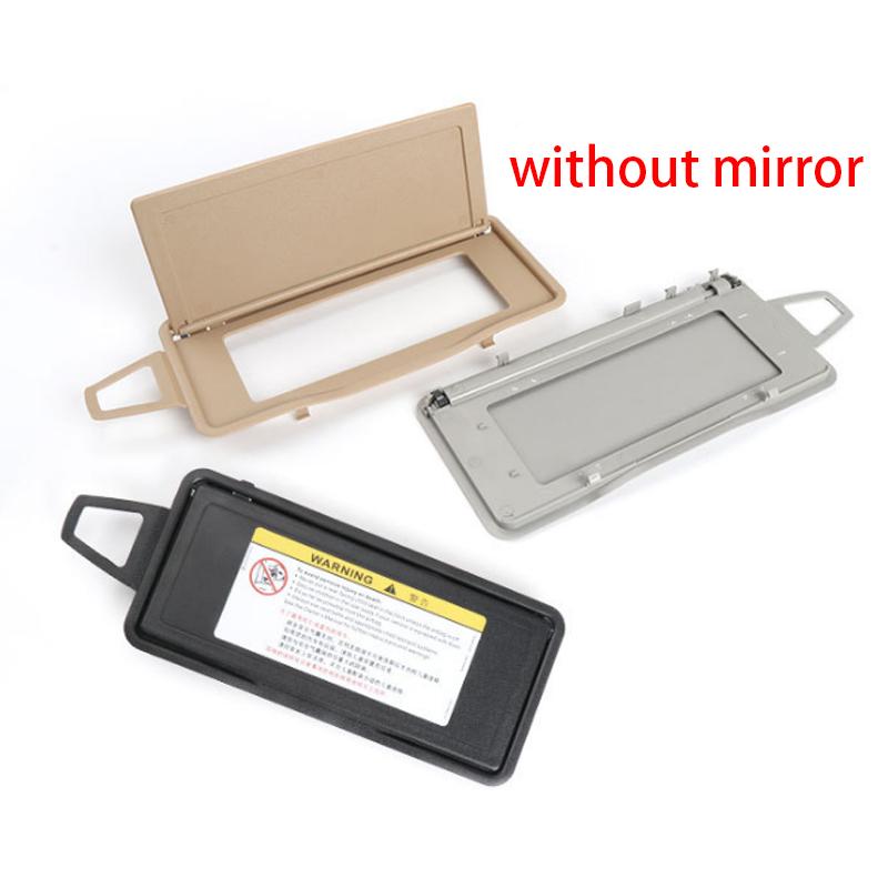 For Mercedes-Benz S-Class W220 Sun Visor Shade Mirror Cover Replacement Auto Interior Makeup Cosmetic Mirror Shade Case
