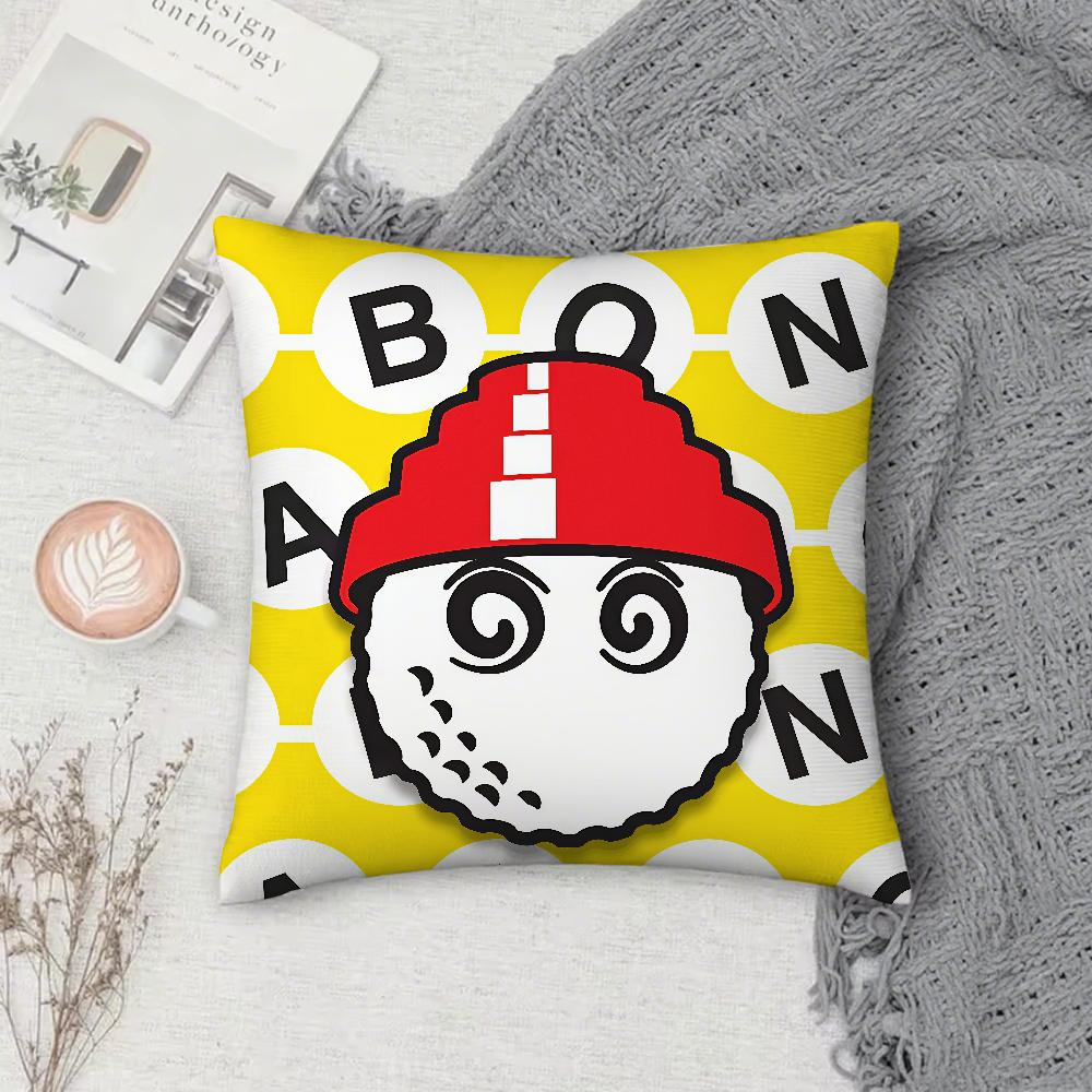 MMalbonES GGolfS Pillow Case Square DoubleSided Printing Sofa Cushion Cover Pillowcase Bedroom Bedside