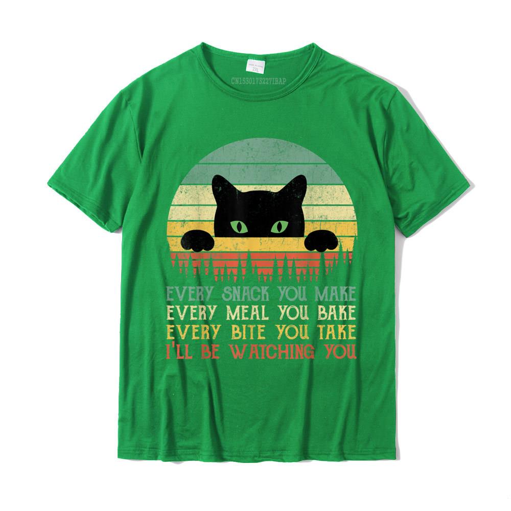 Every Snack You Make Cat Funny Cat Mom Cat Mama Cat Dad T-Shirt Cotton T Shirts For Men Custom T Shirt Rife Printed