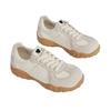 Retro Leather German Training Shoes Women's 2025 Autumn New Shoes Platform-soled Versatile Casual Little White Shoes Sports Forrest Gump Shoes