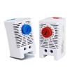 SHGO-Mechanical Thermostat 0-60℃ 250VAC 10A Bimetallic NC/NO DIN Rail Cabinet Temperature Controller