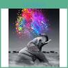 Diamond Painting Young Diamond Embroidery Elephant Picture Of Rhinestones Drawings Colourful Pigment