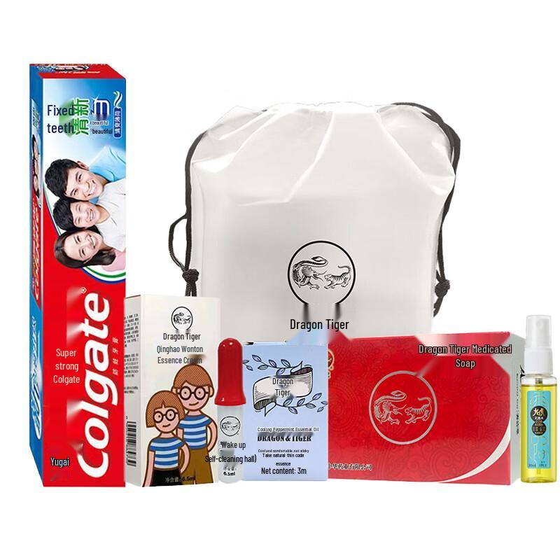 

Colgate Super Toothpaste & Dragon Tiger Set