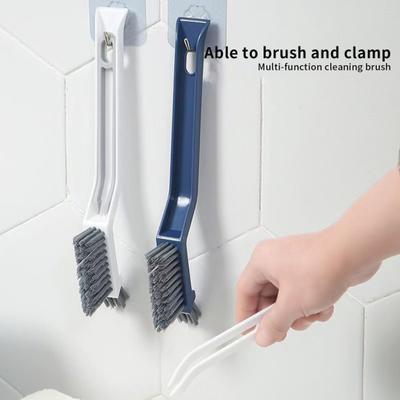 Corner Brush Useful Hanging Hole Plastic 4-in-1 Window Groove Tile Floor Gap Cleaning Home Supplies