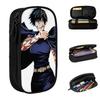 Maki Zenin Manga Federmäppchen JJK Kaisens Anime Federmäppchen Stifte für Mädchen Jungen Große Kapazität Tasche Büro Kosmetik Schreibwaren