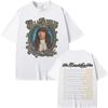 Ella Langley Nero Dente di Leone Tour2026 Maglietta Moda Estiva Alta Qualità Morbida TEE Harajuku Puro Cotone Casual Grunge Girocollo Maglietta