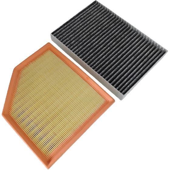 Engine & Cabin Air Filter Fit for Volvo S60 S80 V60 V70 XC60 XC70 3.0L 3.2L, Replace 30745344 30733894