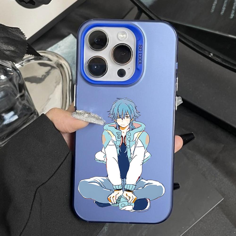 D-Dramatical M-Murder Aoba Seragaki Phone Case For iPhone 16,15,14,13,12,11,Pro,Max,Plus,Mini,XS Anti Fall Blue Matte Bumper