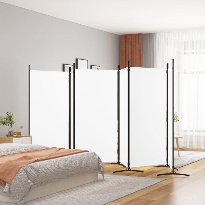 VidaXL Room Divider 6 Panels Folding Room Separator Privacy Screen Partition Living Room Decoration 350270