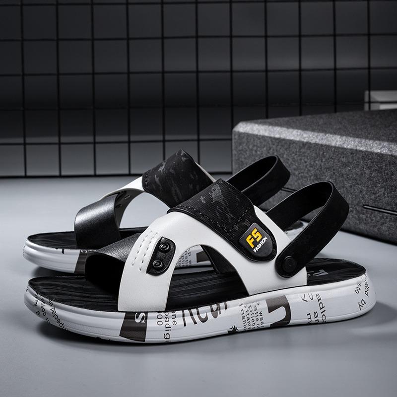 Fleece men's leather shoes boots handling tail goods beach sandals stock stall shoes