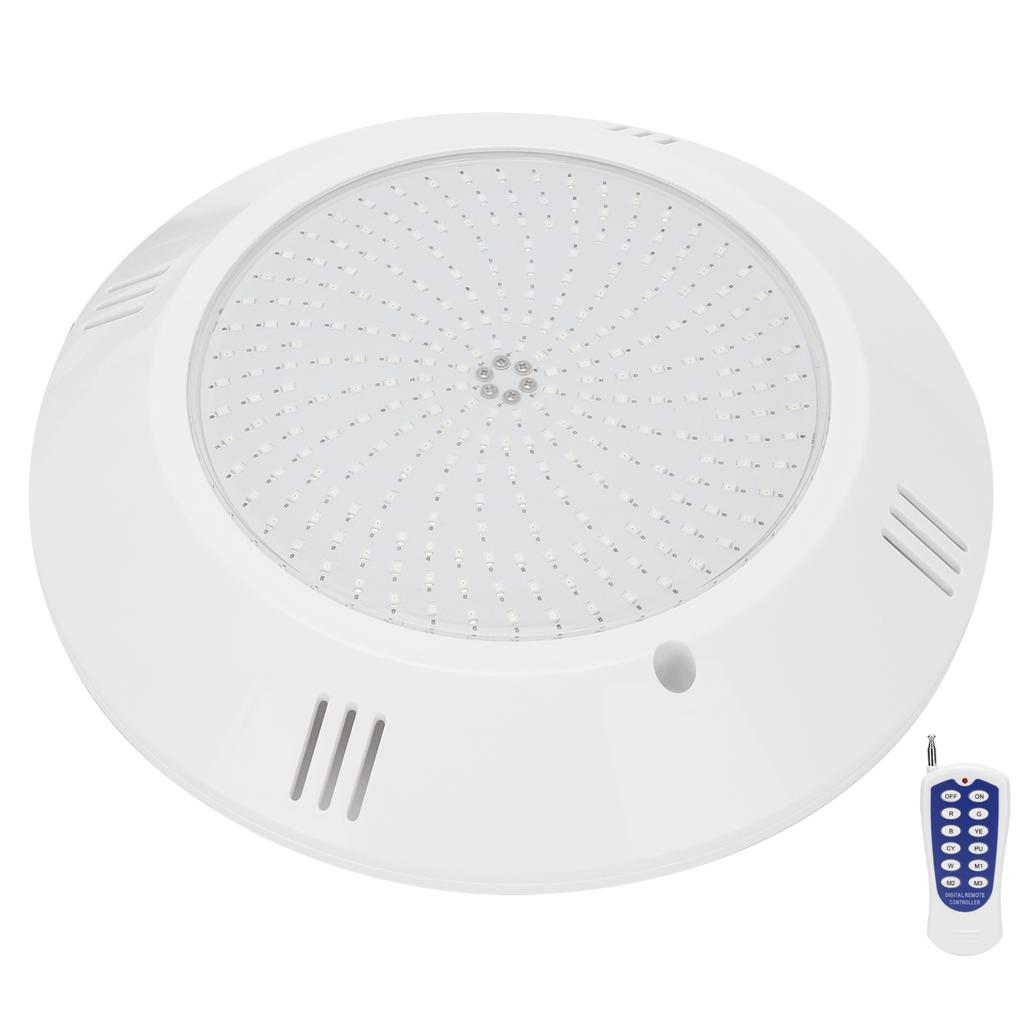 18W 252LED Unterwasserlicht Outdoor Buntes wasserdichtes Schwimmbadlicht mit Fernbedienung