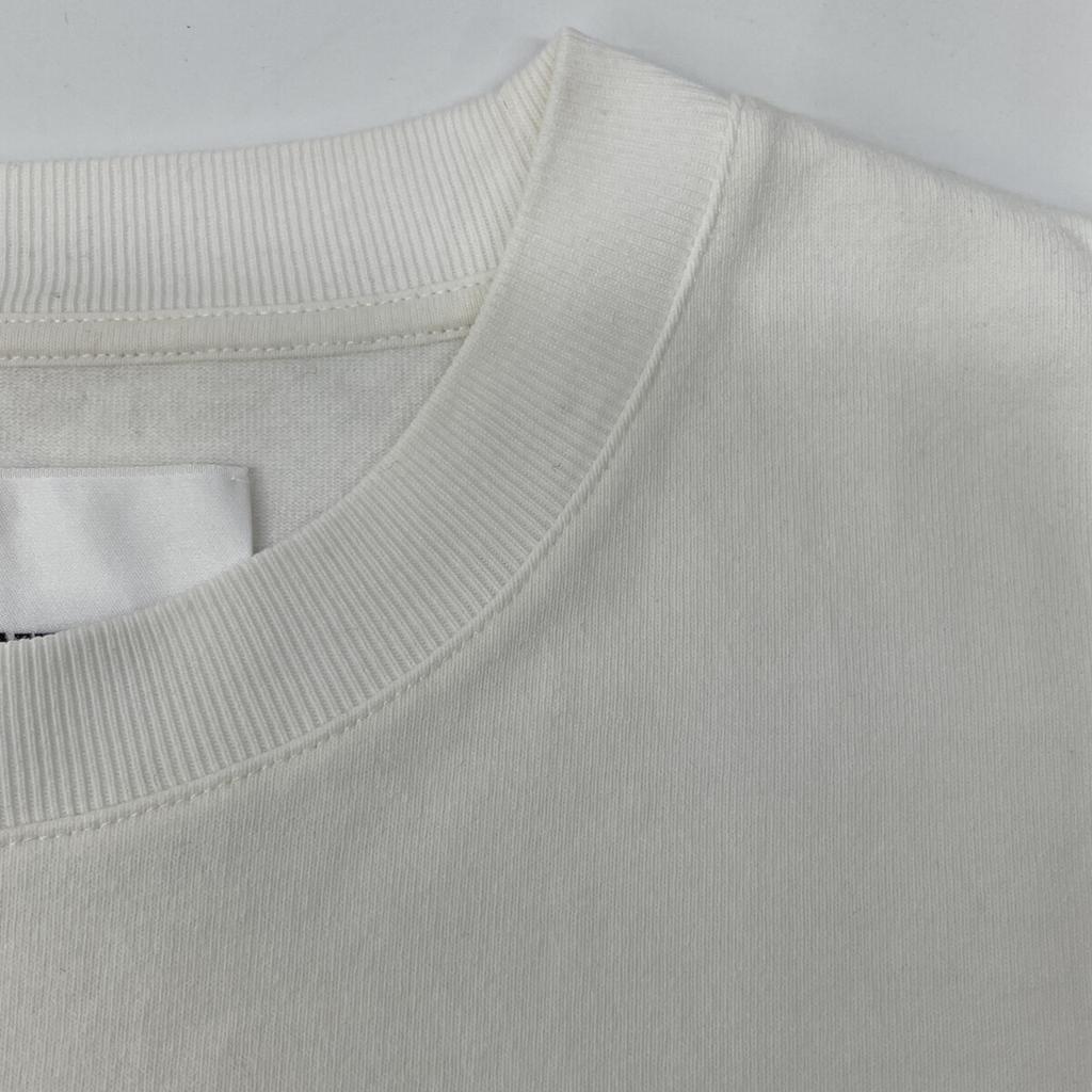 JIL SANDER J02GC0001 White Front Logo T-shirt tops L whiteUsed