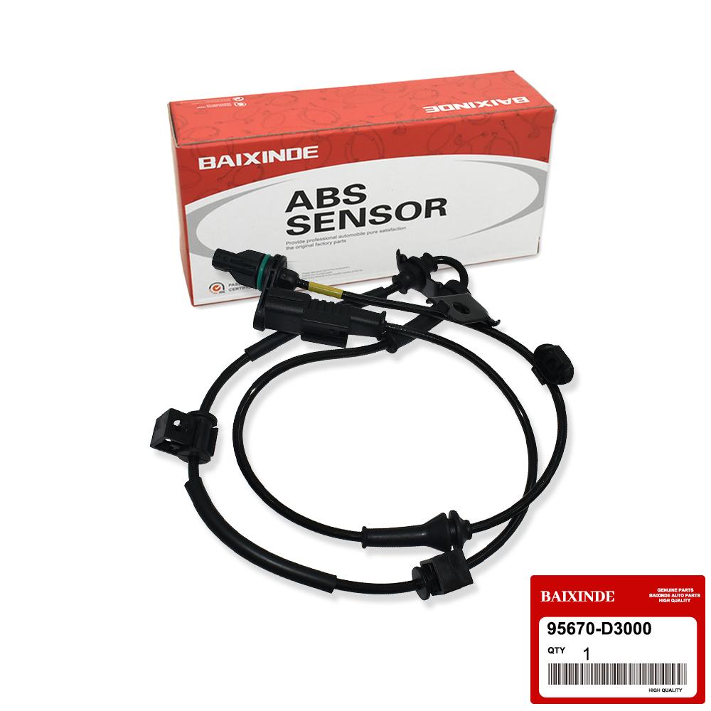 Front Left ABS Wheel Speed Sensor 95670-D3000 For Kia Sportage 2017- Hyundai Tucson 2016- 2.4L 2.0L 95670 D3000 95670-D3000