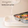 TAFUCO Divided 304 Stainless Steel Titanium Coated Lunch Box