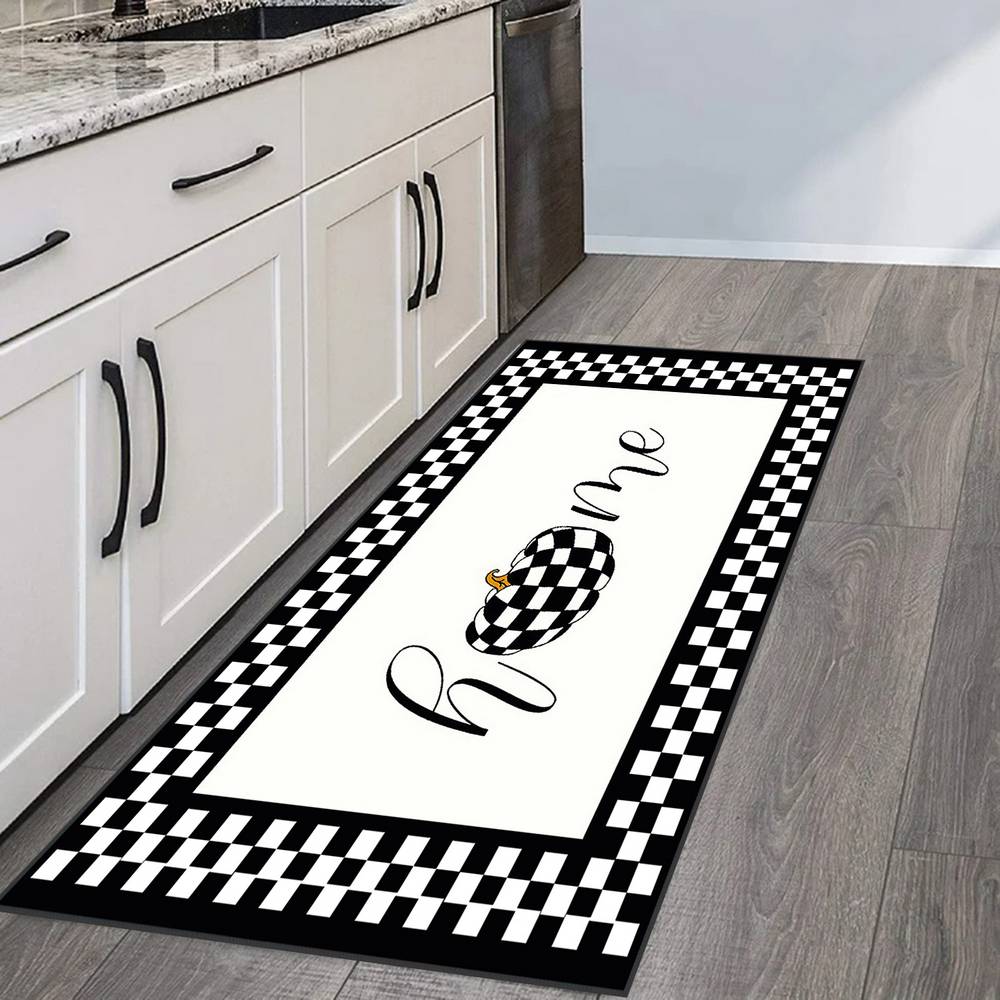 

Rovigo Home Моющийся ковер с принтом RGHM2080-SD015 80X150 чёрный
