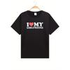 2026this Unisexs Comfort Itemtthe Shirt Usesi Love My Girlfriendpattern Printingunisexs Summer Clothingunisexs Clothing