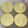 Ancient Egyptian Pharaoh Commemorative Coin Souvenir Dog Head Anubis Collection coinCoin