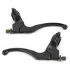 Pair Universal Motorcycle Clutch Levers Drum Brake Handle for Dirt Bike ATV with 22mm Handlebar