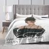 Ayliva Liebe Tour Blanket Velvet Decoration Singer Pop Music Cozy Super Warm Throw Blanket for Home Travel Rug Piece