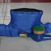 Double Sided Water Meter Insulation Cover Weatherproof 3 Way Sprinkler Valve Cover for Outdoor Winter Pipe Freeze Protection Mass Air Flow 3