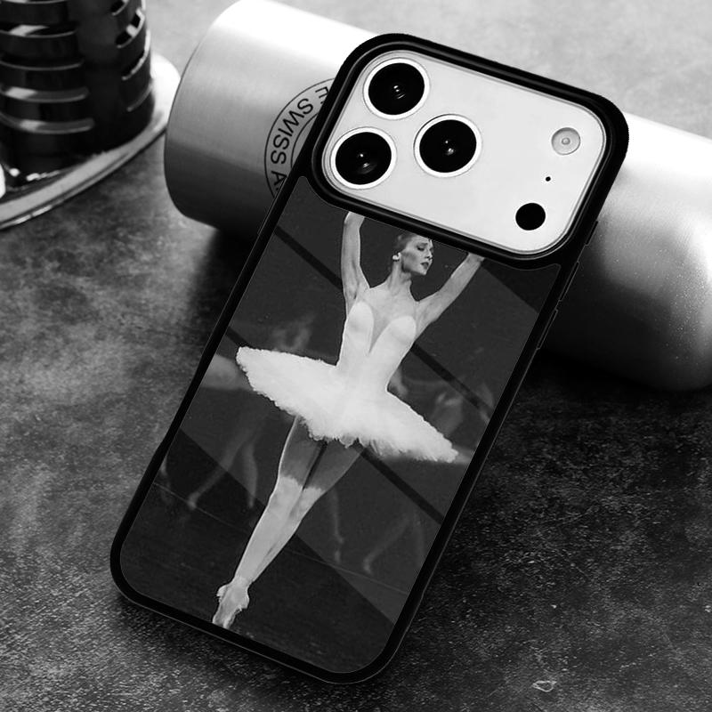 Balletto Ballerina Dancer Scarpe Phone Case For iPhone 17 16 15 14 13 12 11 Pro Max Plus 17Air Soft Silicone Cover