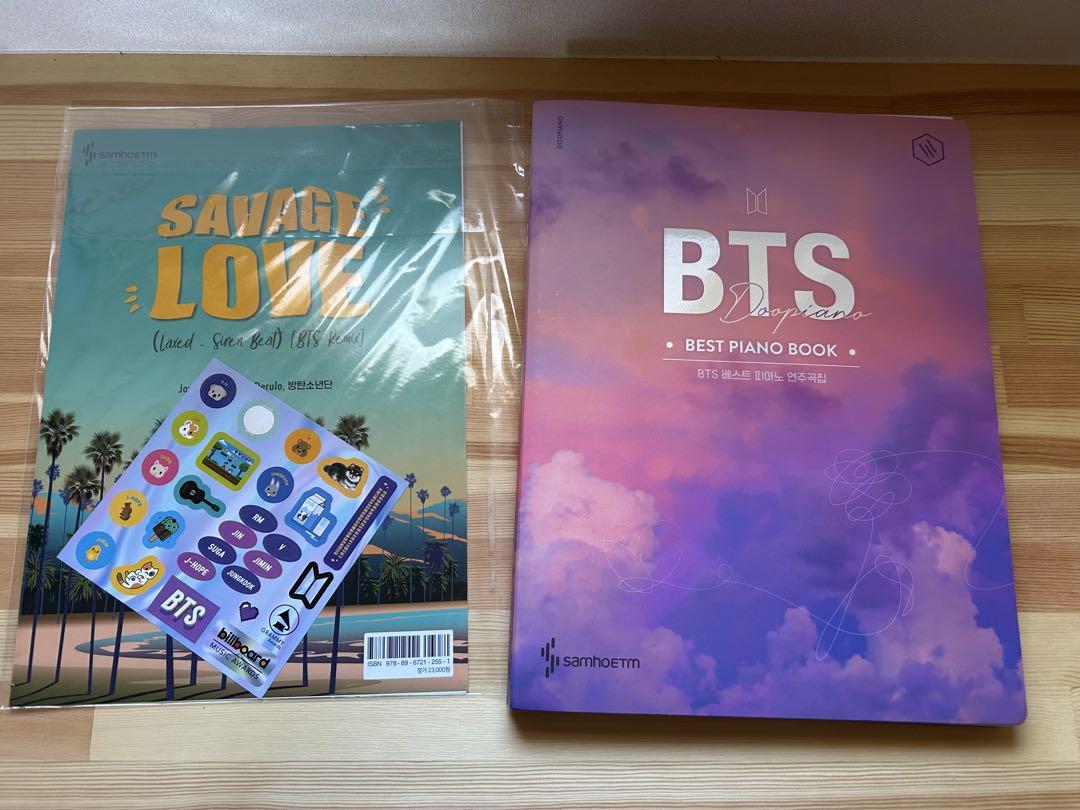 

[USED] BTS BEST PIANO BOOK Piano Sheet Music