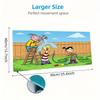 Ed, Edd n Eddy Color Mouse Pad Large Gaming Table Cushion Non-slip Laptop Tablet Big Mousepad XXL Mat Mini PC Playmat With Lock edge