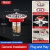Insect Proof Removable Seal Stopper Easy Install Basin Drain Filter  Water Drain Supplies