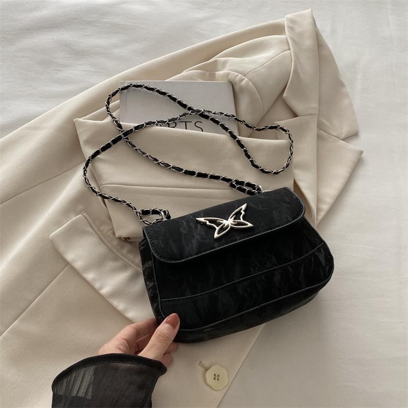 Niche design small bag women's 2025 new model, this year's popular aesthetic leisure autumn fashion simple messenger bag