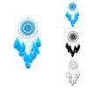 Elegant Feather Dreamcatcher Wall Hanging Decorative Handcrafted Boho Decor For Home