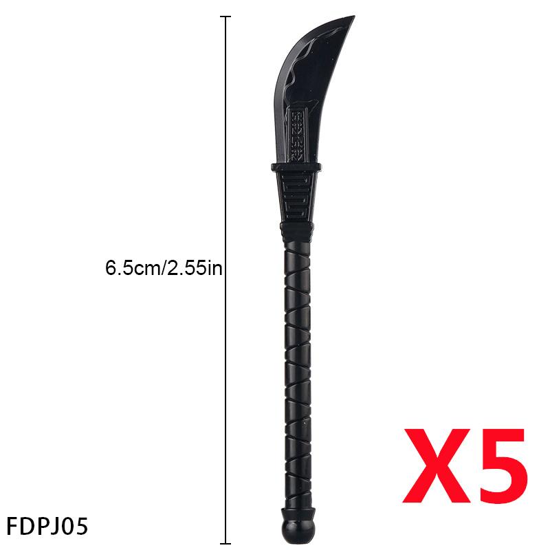 MOC Military Movie Figure Medieval Weapon Building Block Scabbard Sword Ax Hammer Bow Arrow Kit Gun Fan Mini Toy Brick Gift K038
