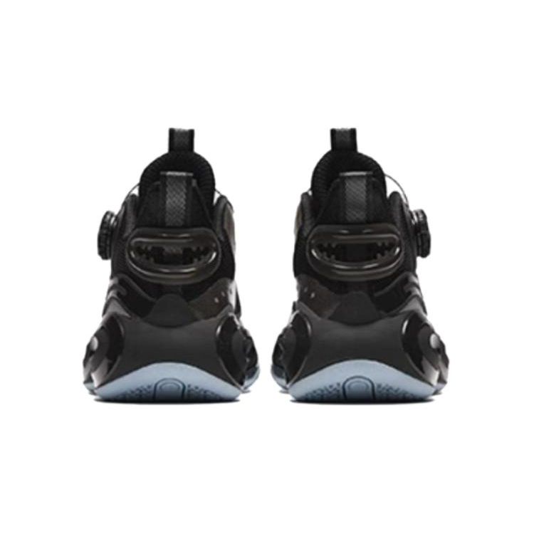 Anta Kids Shaped 3.0 Shock Absorption Low Top Basketball Shoes Kids Basketball Shoes Black 312421120-5